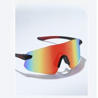 Plastic rimless sunglasses with UV400 protection 2977-GT