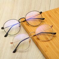 Metal glasses with blue light and UV protection 9623-2-GT