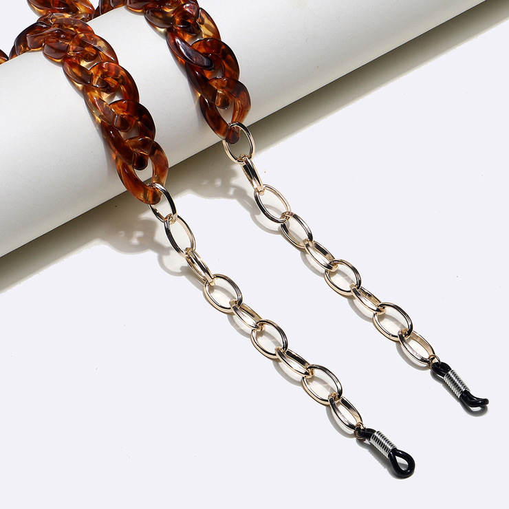 Glasses chain with hollow fans GB139
