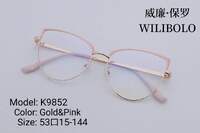 Metal ultrathin frames Wilibolo, with spring hinges K9852