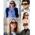 Plastic sunglasses with square frame for women Elit LH184-EL