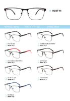 Metal frame with temples made of TR-90 material HC07-14