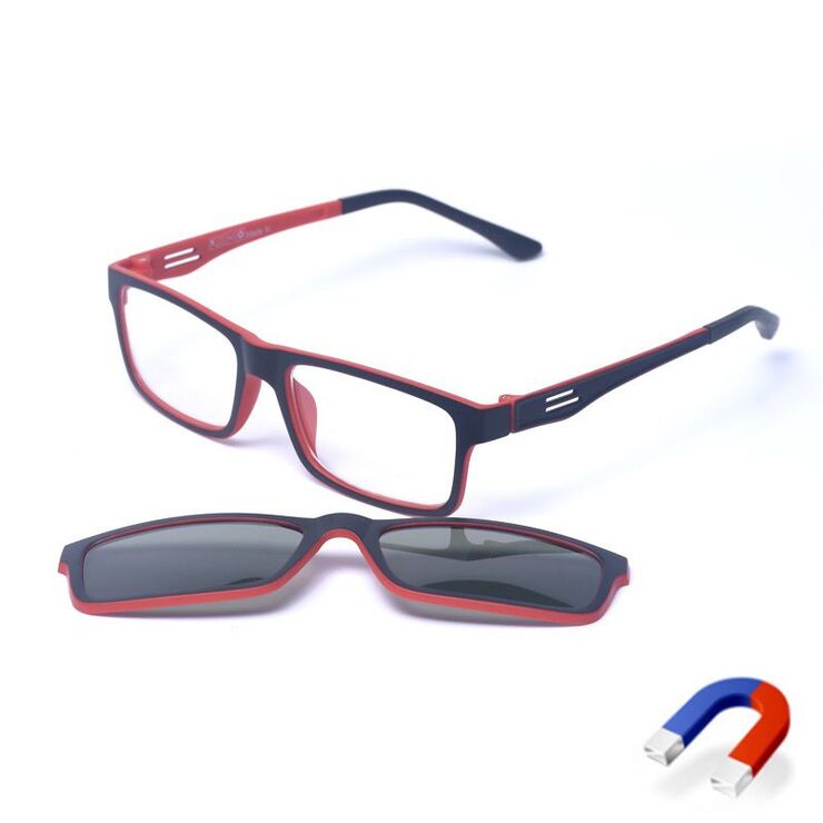 Safety shockproof sports magnetic polarized goggles, DXGS-736-DX