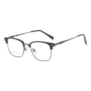 Hibrid, metal + TR90, Blue Block glasses with blue light protection FENQI K002(8656)