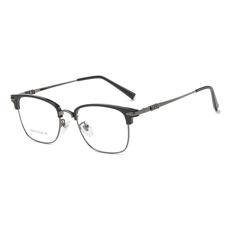 Hibrid, metal + TR90, Blue Block glasses with blue light protection FENQI K002(8656)