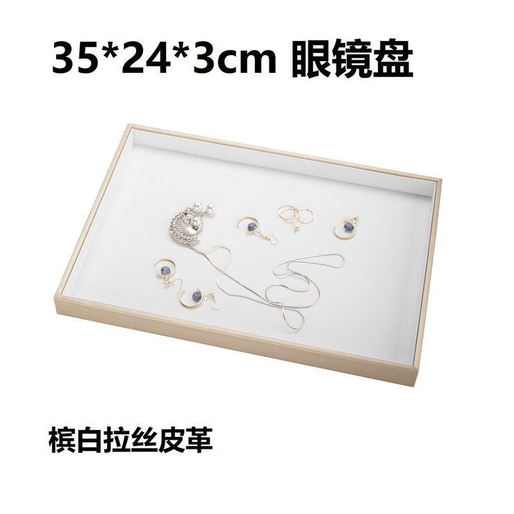 Планшет настольный переносной для демонстрации оправ и очков универсальный, 35*24*3 см, покрытие из матовой кожи, заказ от 2 штук