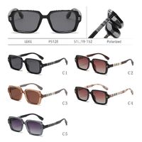 Polarized plastic sunglasses Leke P5128