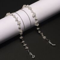 Fashion glasses chain natural stone transparent color GL1209