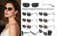 Polarized metal sunglasses with nylon lenses Eberhard EH21062