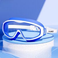 Swimming childrens (3-12 yers) waterproof anti-fog goggles with case 7007-YU