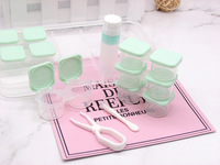 Mini set with contact lens cases XF1005, 6pcs