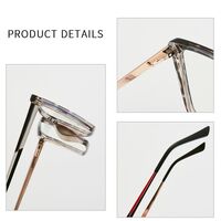 Оправа для очков пластиковая TR90 с защитой от синего света, с флексом FA87161