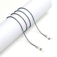 Metal multicolored non-slip chain, for glasses and masks GL1042