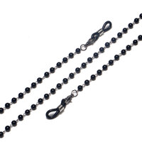 Цепочка для очков из натурального розового хрусталя GL1021