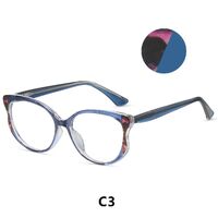 TR90 plastic frame or glasses with blue light protection, with spring hinges FA23002