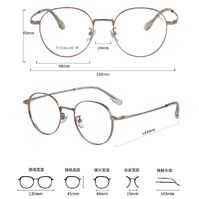 Titanium + plastic TR90 extralight frame MAMO T23827