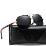 Polarized metal sunglasses with UV400 protection 2850-GT