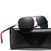 Поляризационные солнцезащитные металлические очки с защитой UV400 2850-GT