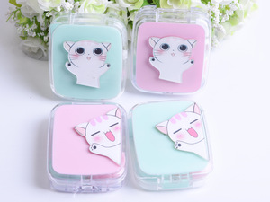 Contact lens kit with mirror and tweezers 9018