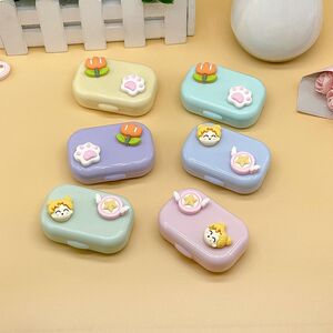 Mini soft contact lens A025花爪女孩头