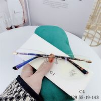 Оправа металлическая безободковая, линзы с Blue Block покрытием SANTA 01129