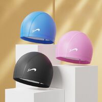 Шапочка для плавания поливинилхлоридная водонепроницаемая взрослая 贵人鸟PU泳帽-YU