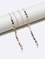 Glasses chain with heart pearl GL1341
