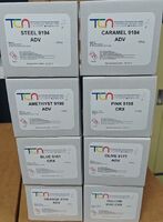 Paint powder TCN for coloring plastic CR39 lenses with an index of 1.50, set of 10 packs of 10 g each