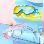 Swimming children's (3-15 years) waterproof anti-fog goggles 2080-YU