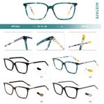 Combined frames for glasses, acetate + metal, with spring hinges Big City MPC642