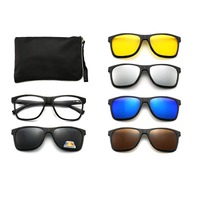 El Dorado frames with polarized sunshades set (clip-on) on magnet 2315A (5 pieces) 