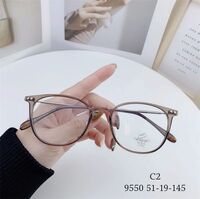 Hybrid frame, metal + TR90, with Blue Block coating SANTA 9550