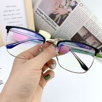 Оправа гибридная, металл + пластик, линзы с Blue Block покрытием SANTA 1568