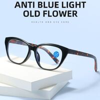 Plastic eyeglasses for reading KY8018 Blue ray cut, diopters from 0.00 to +4.00, PD62-64