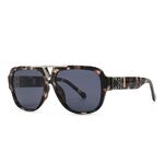Plastic + metal square sunglasses Elit 3181-EL