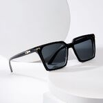 Plastic + metal square sunglasses for men Elit 3630-EL