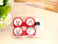 Mini set with contact lens cases ZZ001Chrestmas, 2pcs