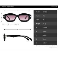 Plastic polygonal sunglasses for men Elit 2233-EL