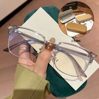 PlasticTR90 glasses KY2205 with case, Blue ray cut protection