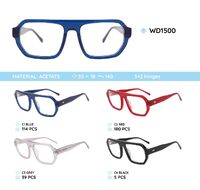 Plastic acetate eyeglasses frame WD1500