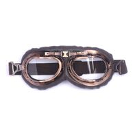 Очки защитные противоударные спортивные металлические 圆角金属铜色