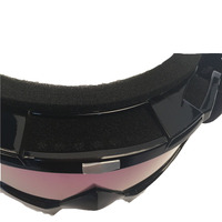 Double anti-fog anti-ultraviolet large spherical panoramic ski goggles HQ600