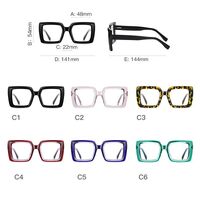 Plastic TR90 frames for glasses with Blue Ray Cut protection and flex hinges FOCUS FCS2170