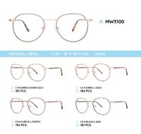 Оправа для очков металлическая женская MW3100