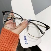 Очки гибридные, металл + TR90, с защитой от синего света Blue Block FENQI F9314