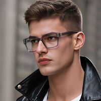 Оправа пластиковая из материала TR90, линзы с защитой от ультрафиолета и синего света More LS109