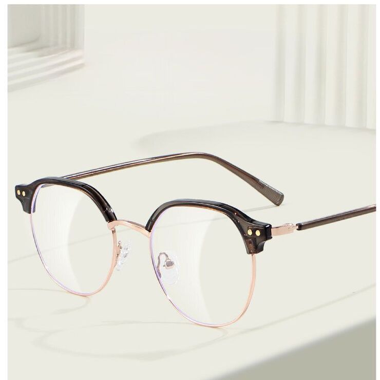 Combined frame (metal + TR90) with Blue Ray Cut protection lenses MAMO M2522