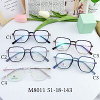 Hybrid frame, titanium alloy + TR90 SANTA M8011