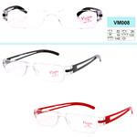 Очки лектор моноблок в чехле и без чехла 1 клас качества с защитной плёнкой от царапин 连体老花 VIZZINI VM008