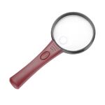 Magnifier with universal backlight, magnifying glass with handle 2B-4-XX, diameter: 75 mm, magnification: 3Х, 13X